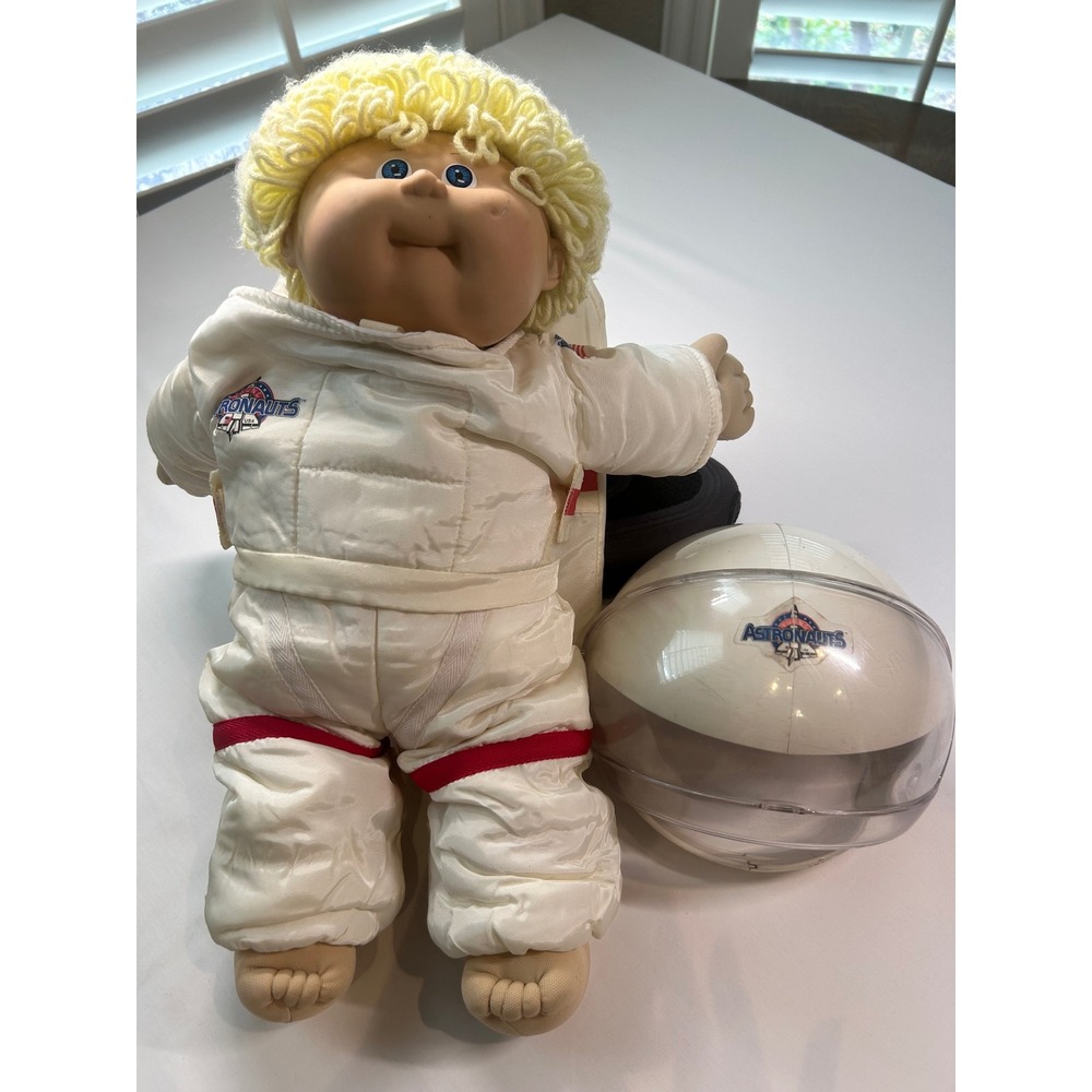Cabbage Patch Kids Astronaut Doll Unisex 16" White Young Astronauts NASA Vintage